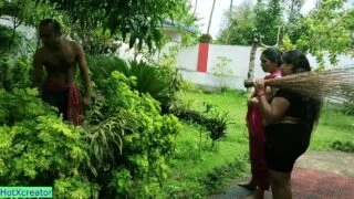 বাগানের মালী আর বাড়ির কাজের মাসির চোদাচুদি