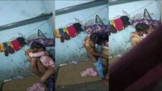 Kamre mein chhup kar sex karte BF-GF ki Hot Bengali Desi Chudai Video