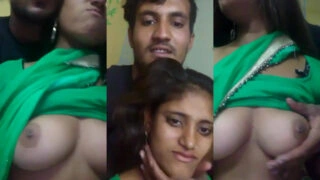 বাংলাদেশী ভাই নতুন বৌ কে রেকর্ড করলো শেয়ার করার জন্য
