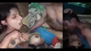 সেক্সের সময় বড় স্তনের মেয়েটি গোঙ্গাচ্ছে এই বাংলা সেক্স ভিডিওতে